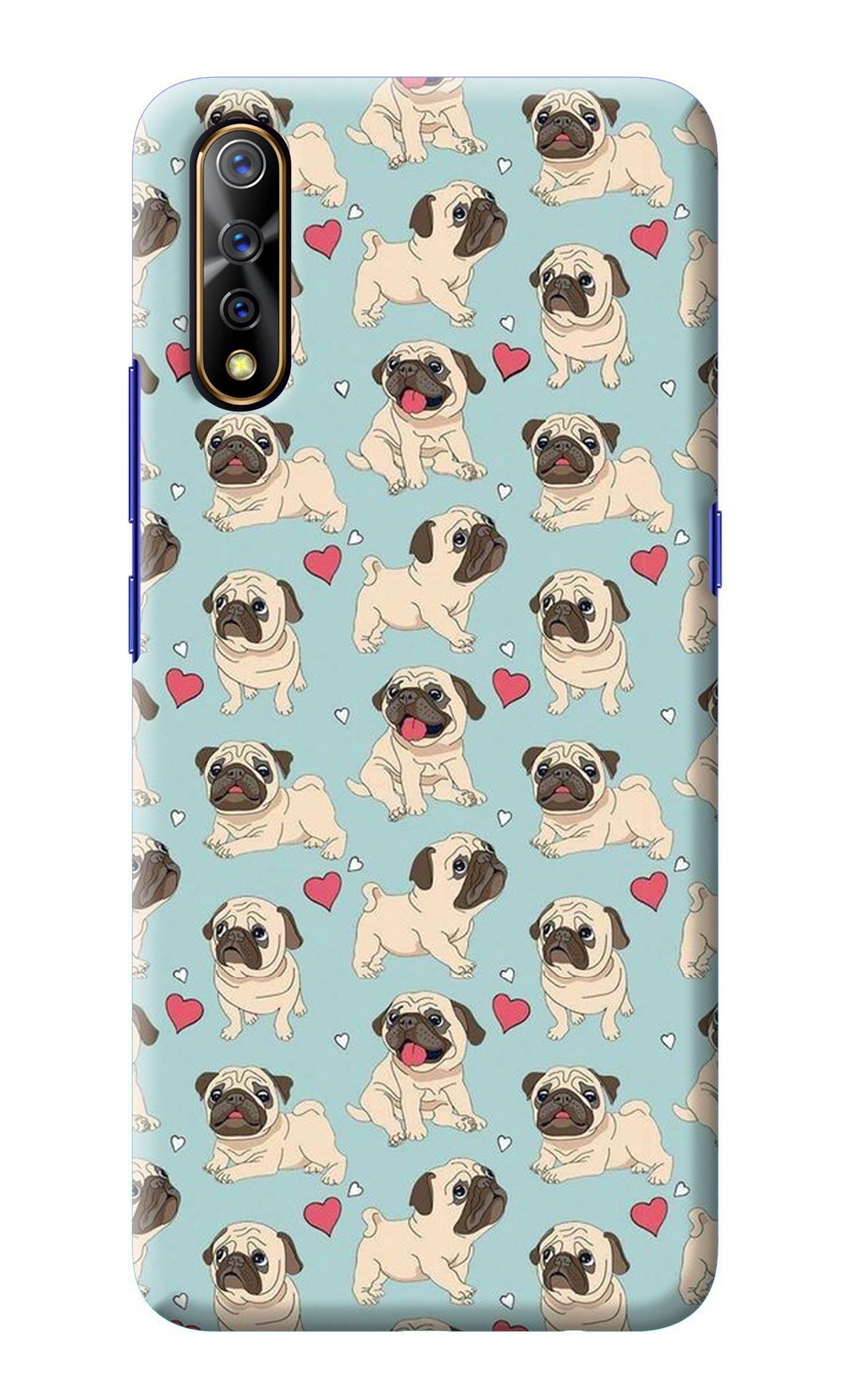 Pug Dog Vivo S1/Z1x Back Cover