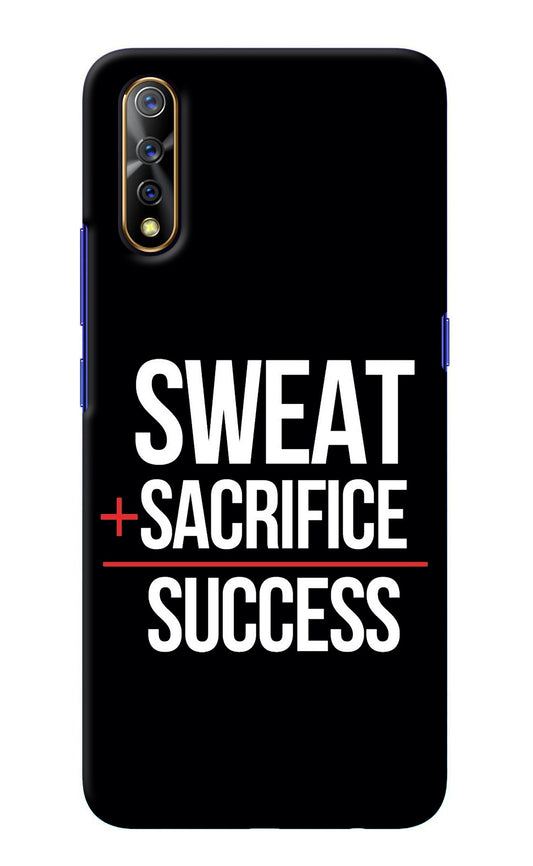 Sweat Sacrifice Success Vivo S1/Z1x Back Cover