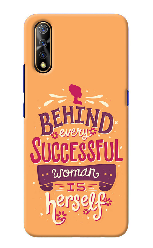 Behind Every Successful Woman There Is Herself Vivo S1/Z1x Back Cover