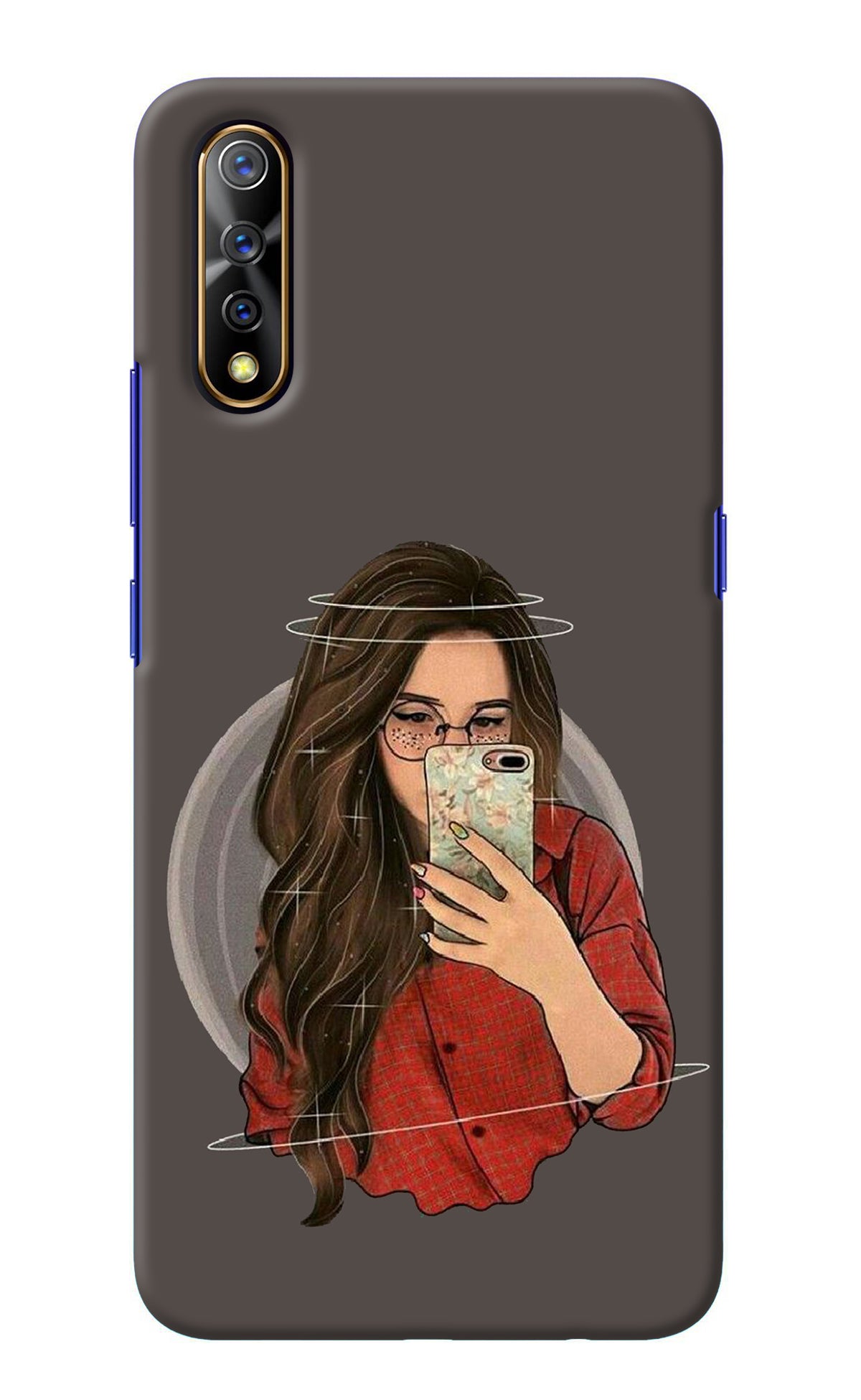 Selfie Queen Vivo S1/Z1x Back Cover