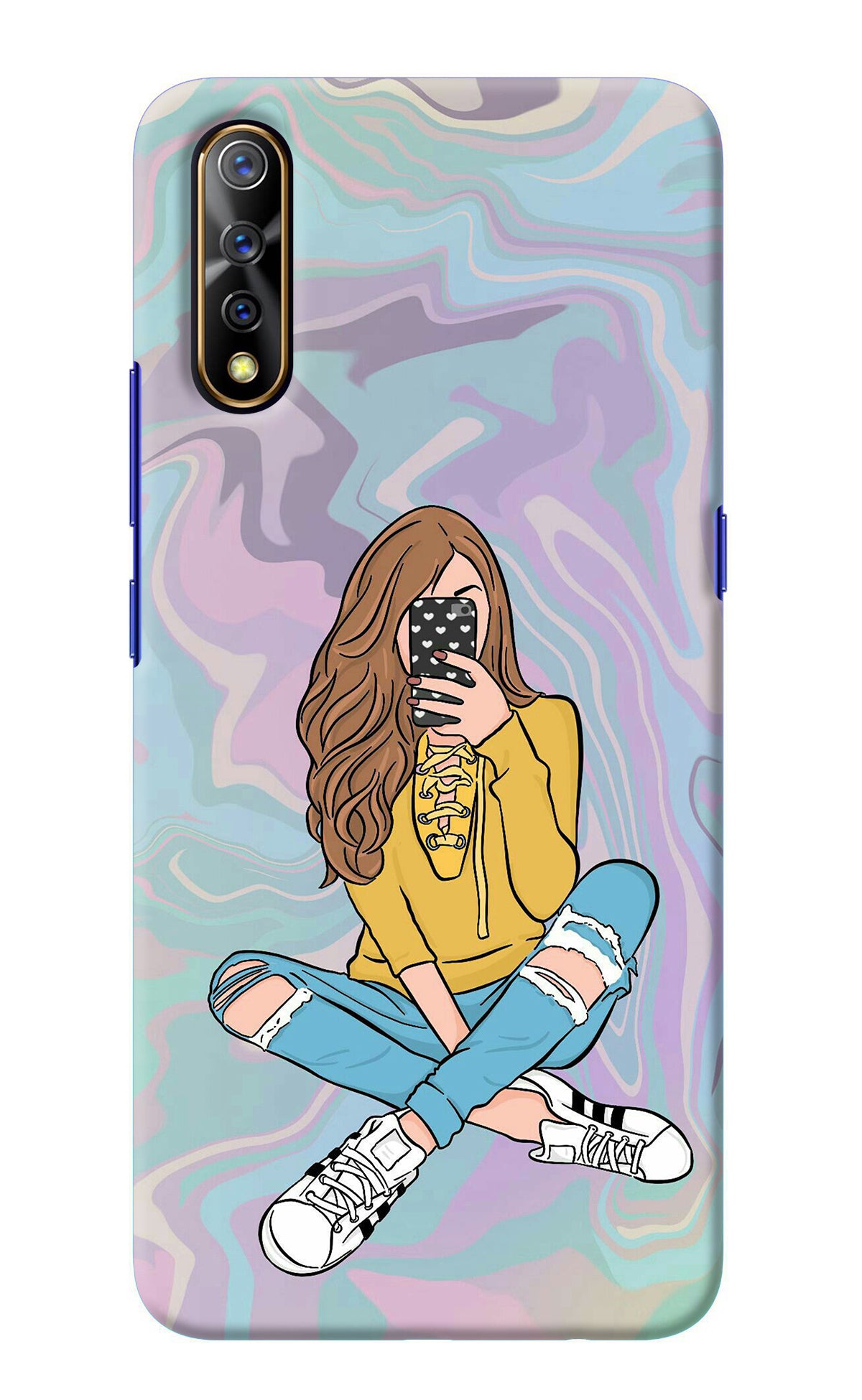 Selfie Girl Vivo S1/Z1x Back Cover