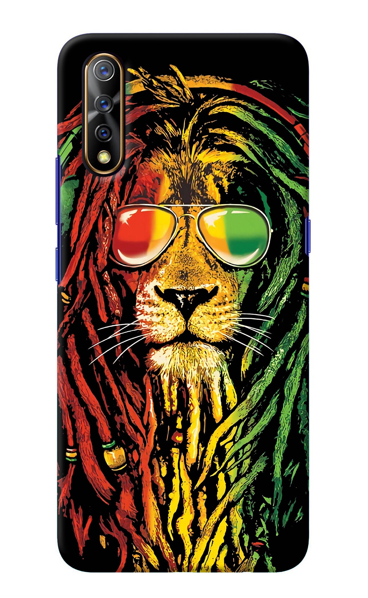 Rasta Lion Vivo S1/Z1x Back Cover