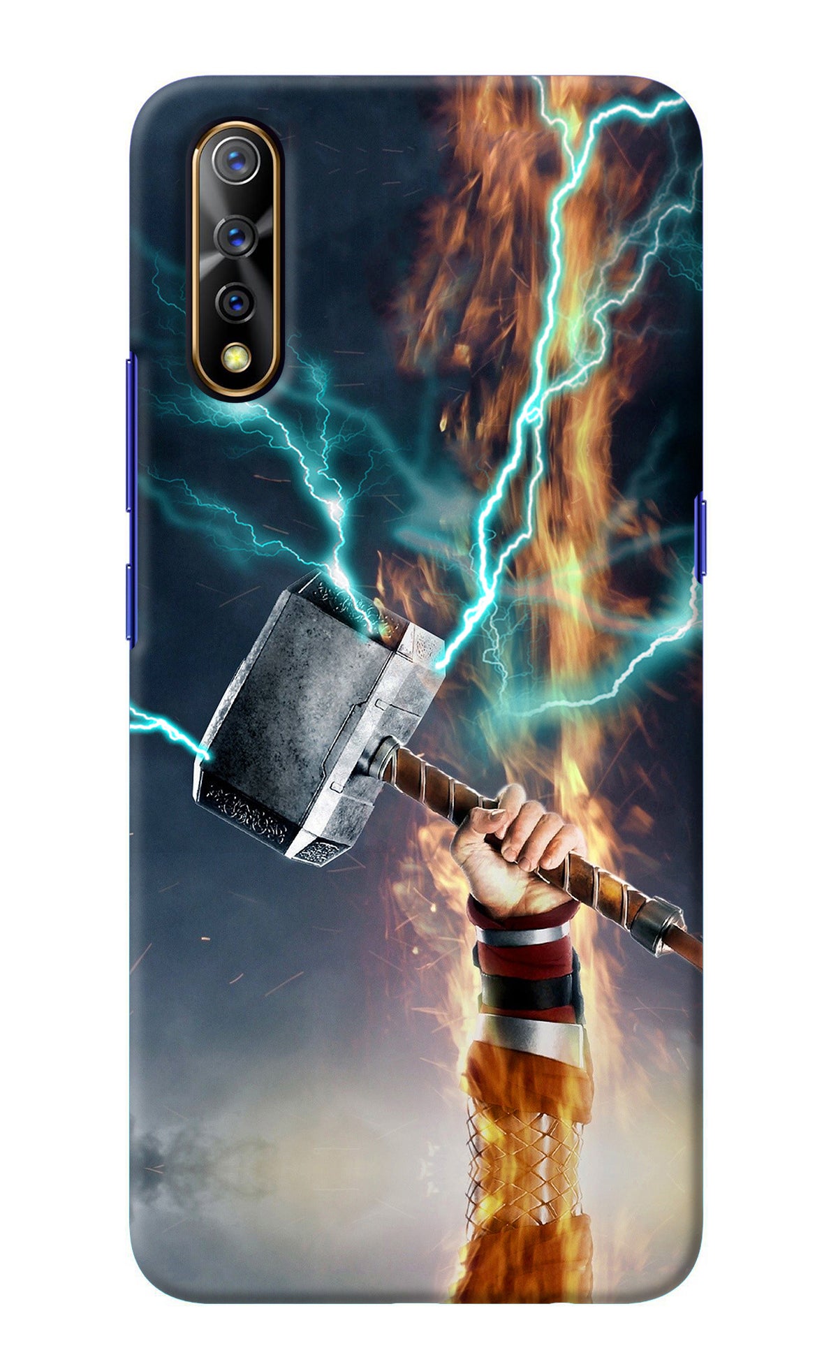 Thor Hammer Mjolnir Vivo S1/Z1x Back Cover