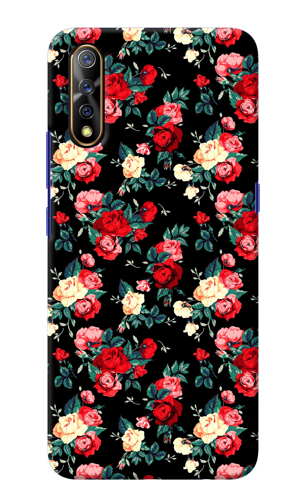 Rose Pattern Vivo S1/Z1x Back Cover