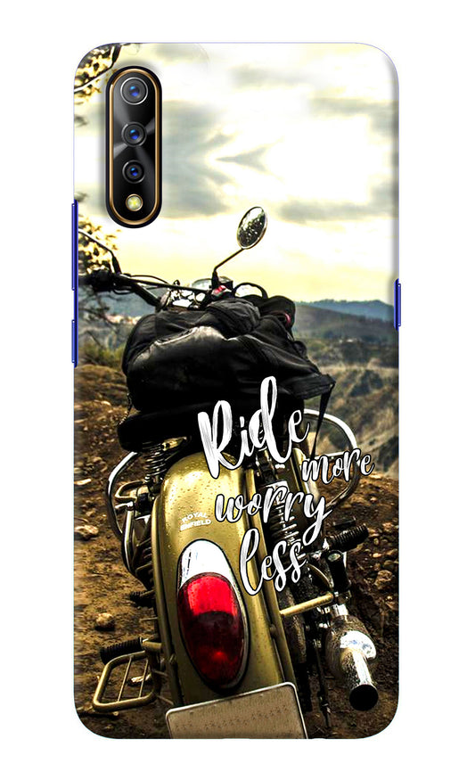Ride More Worry Less Vivo S1/Z1x Back Cover