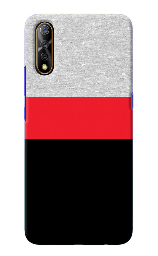 Tri Color Pattern Vivo S1/Z1x Back Cover