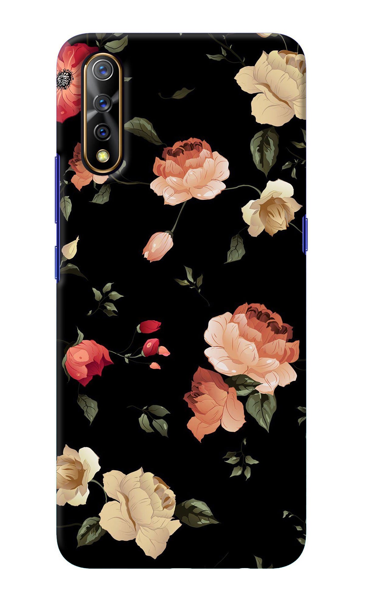 Flowers Vivo S1/Z1x Back Cover