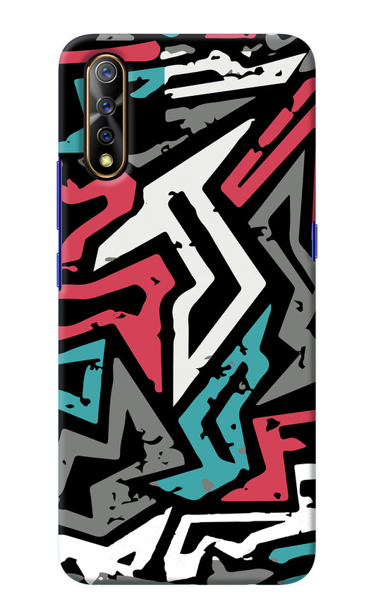 Geometric Graffiti Vivo S1/Z1x Back Cover