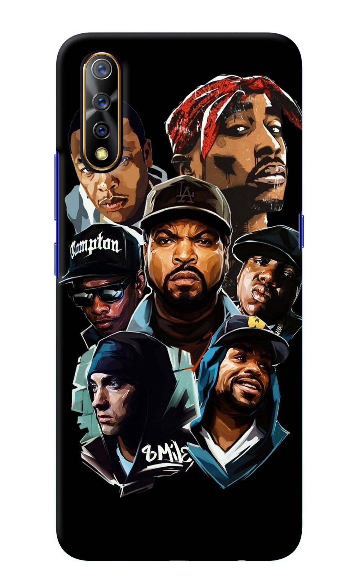 Rappers Vivo S1/Z1x Back Cover