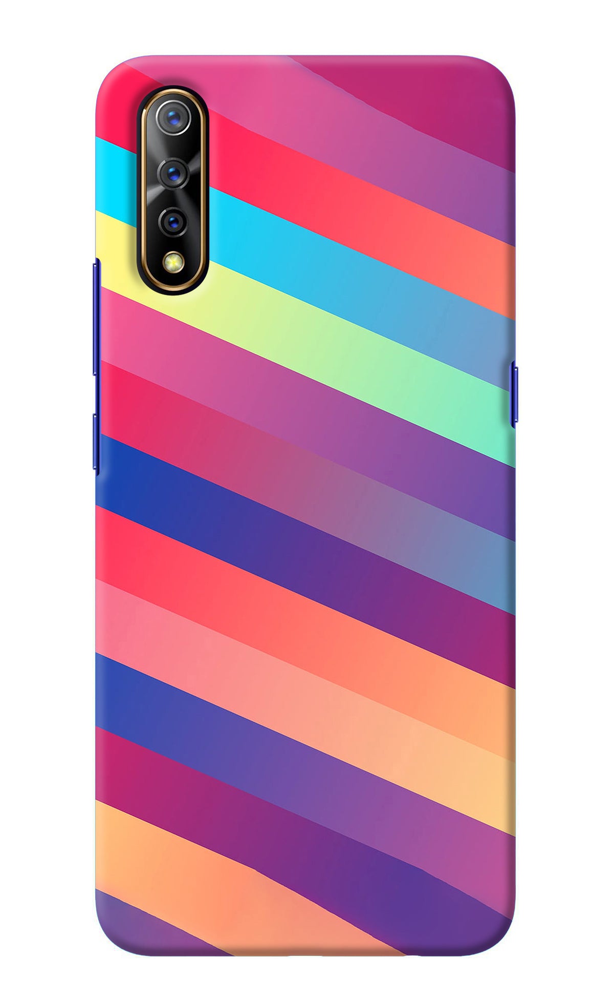 Stripes color Vivo S1/Z1x Back Cover