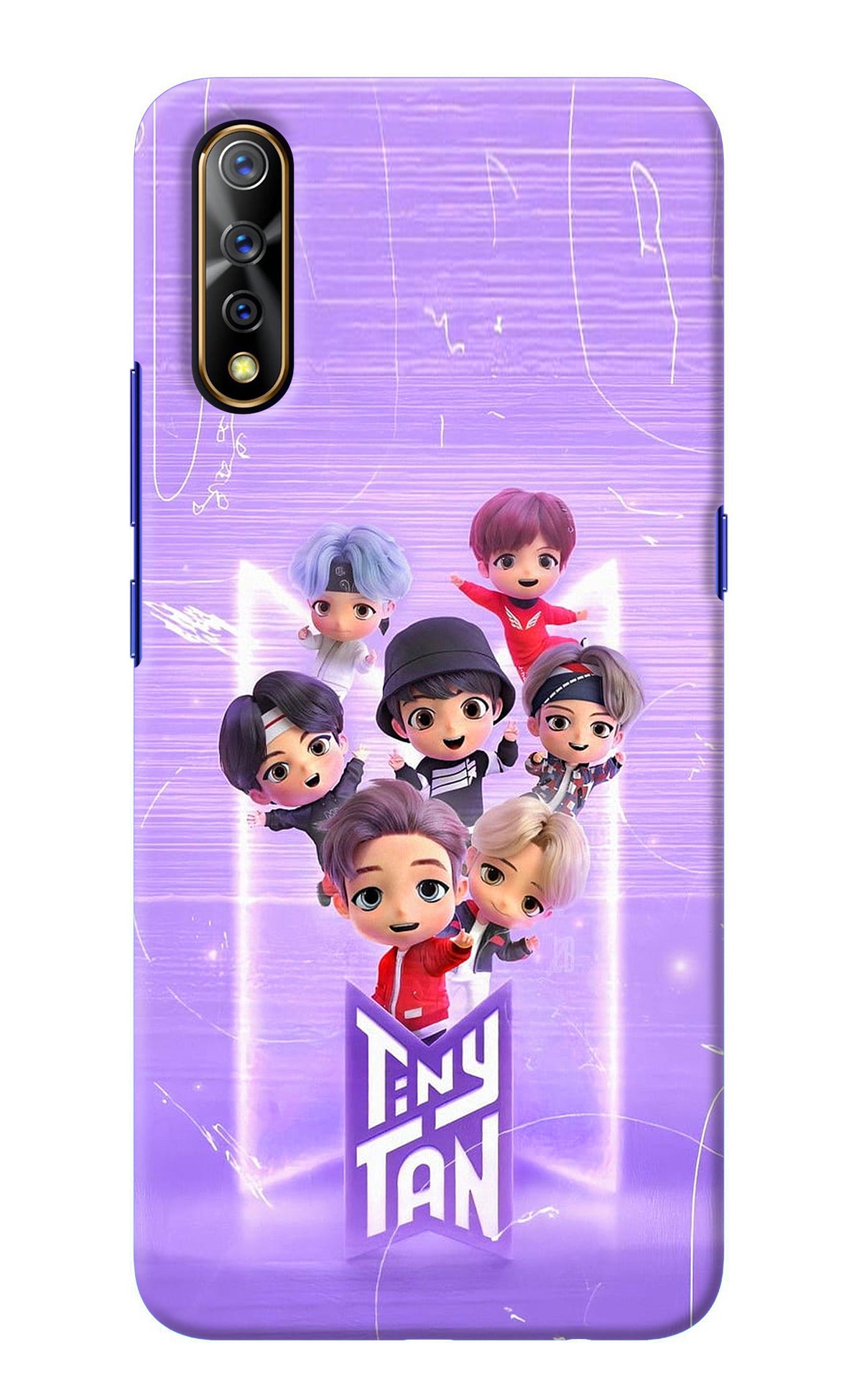 BTS Tiny Tan Vivo S1/Z1x Back Cover