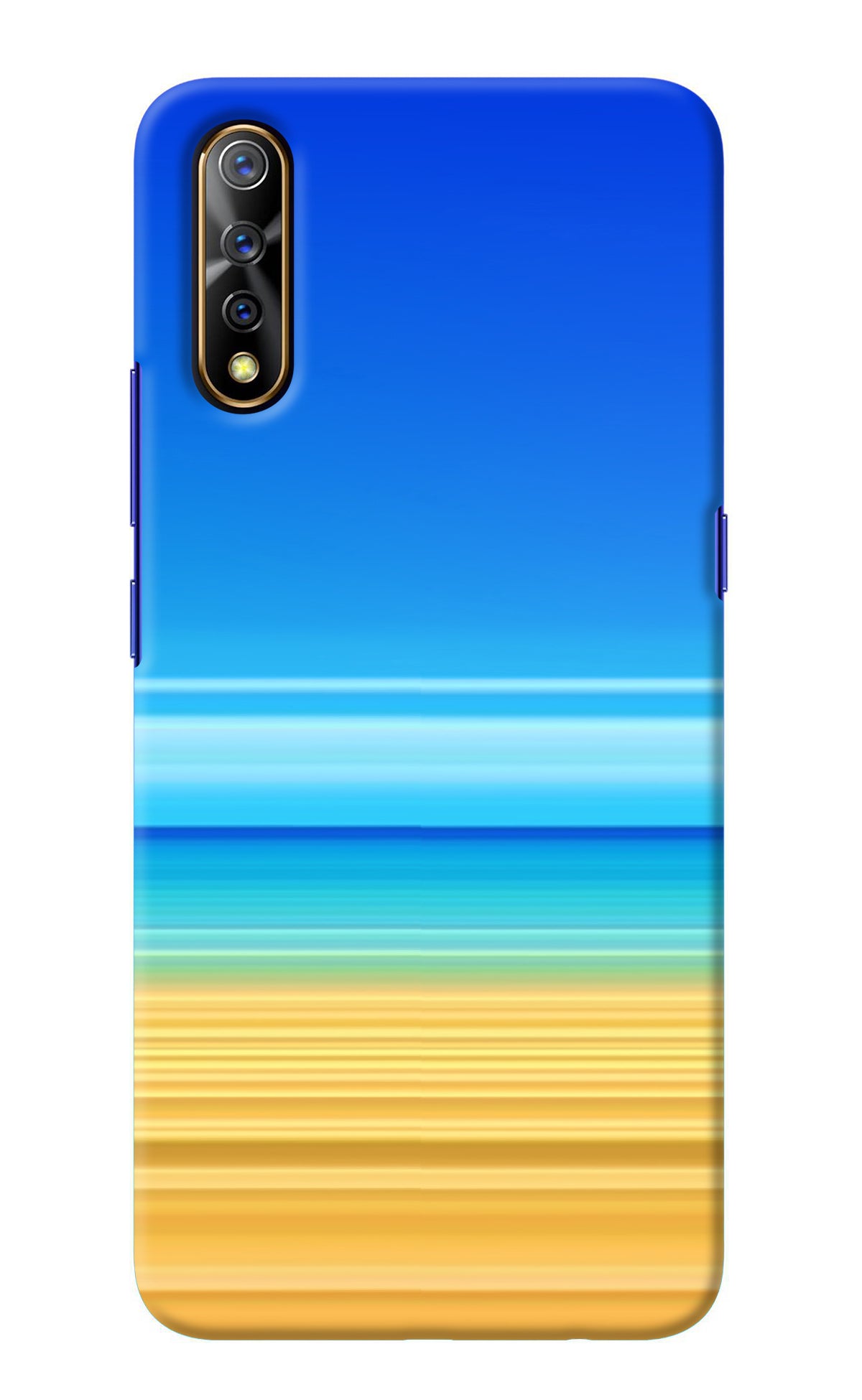 Beach Art Vivo S1/Z1x Back Cover