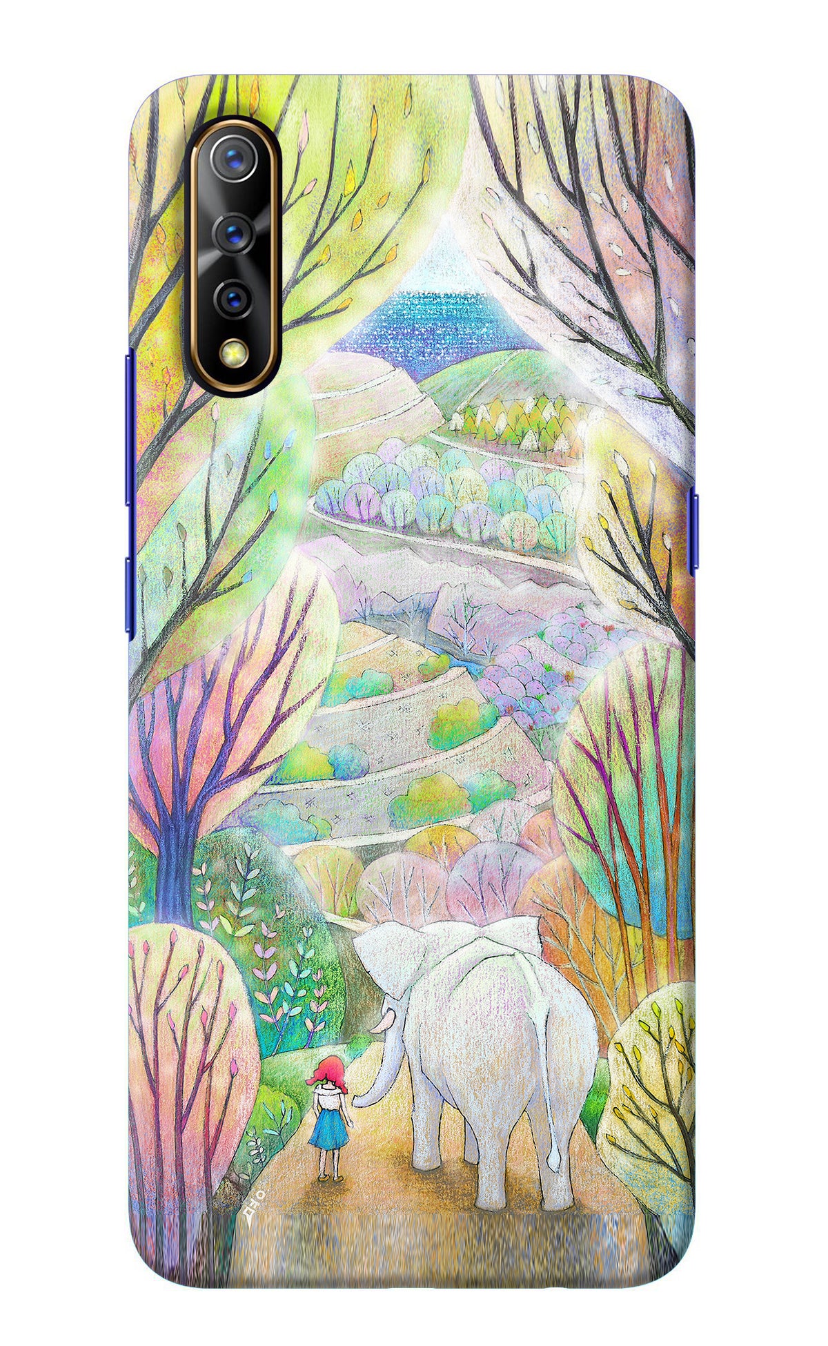 Nature Painting Vivo S1/Z1x Back Cover