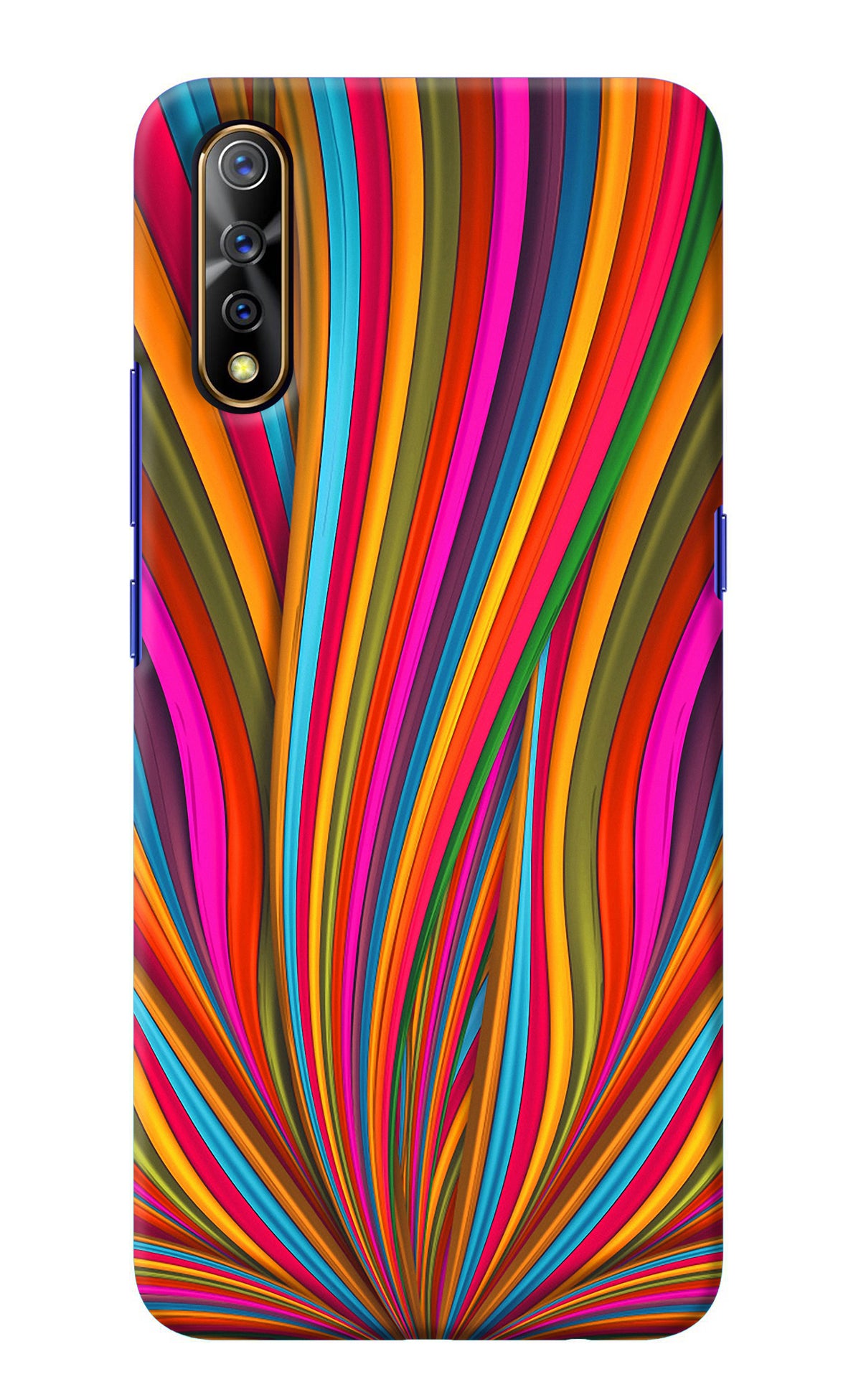 Trippy Wavy Vivo S1/Z1x Back Cover