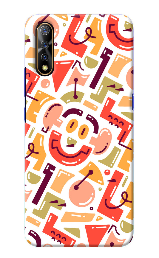 Doodle Pattern Vivo S1/Z1x Back Cover