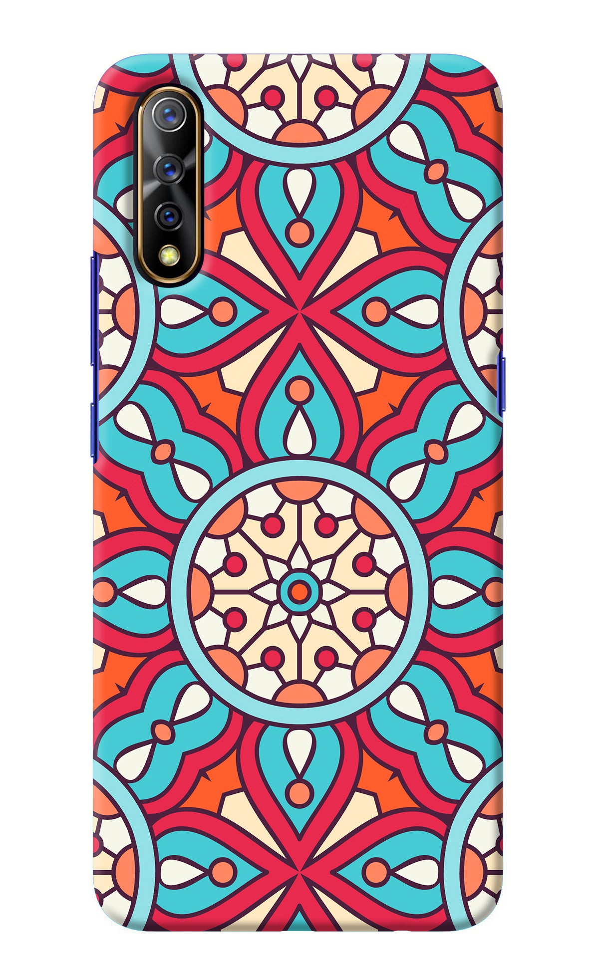 Mandala Geometric Vivo S1/Z1x Back Cover