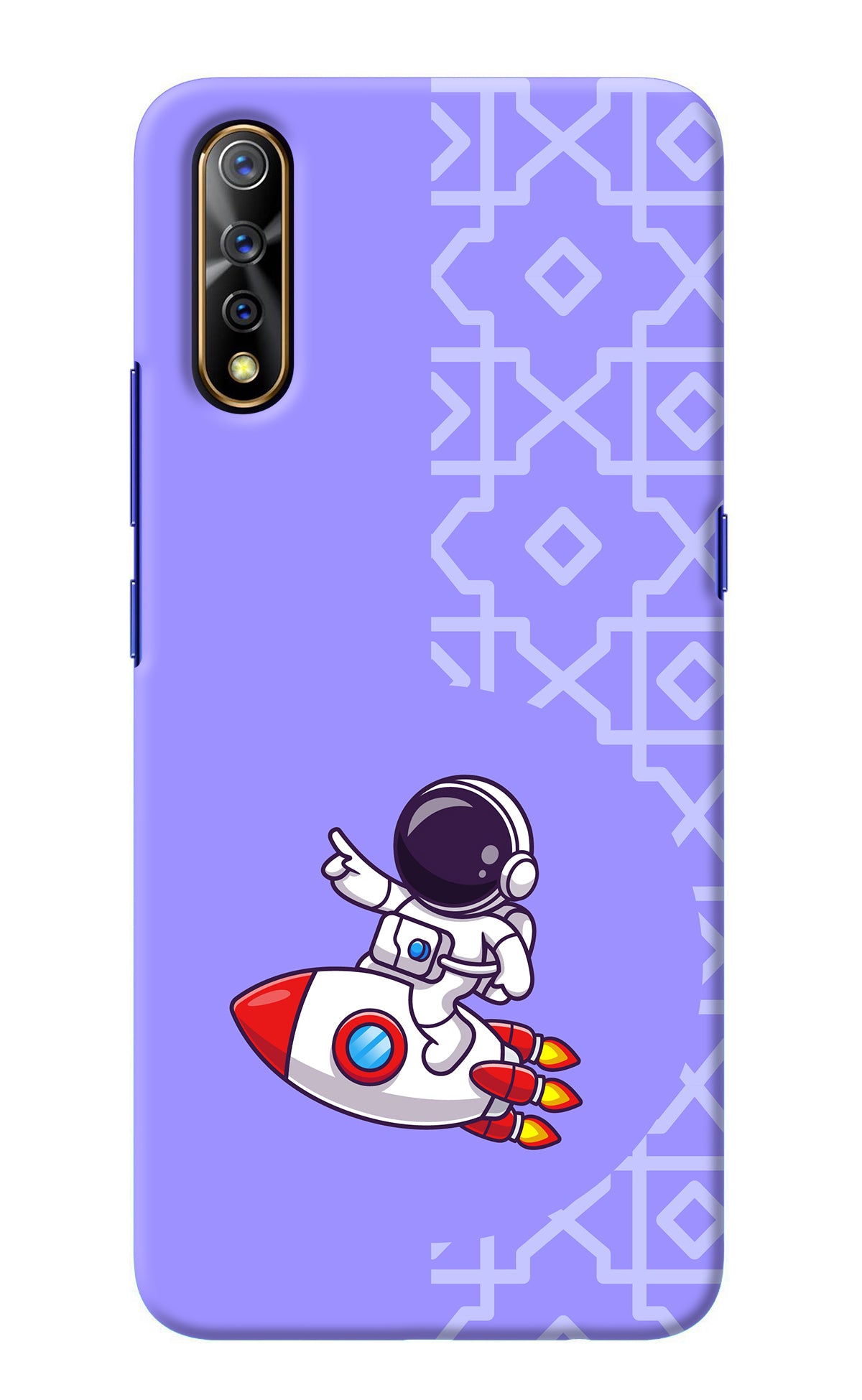 Cute Astronaut Vivo S1/Z1x Back Cover