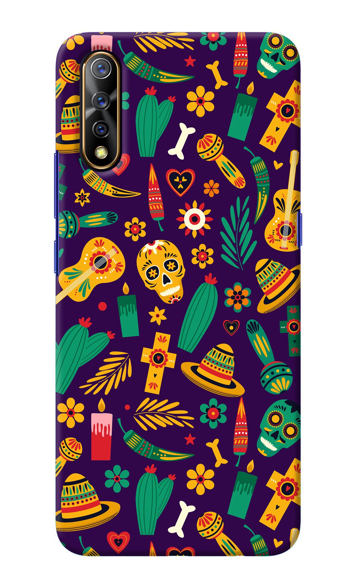 Mexican Artwork Vivo S1/Z1x Back Cover