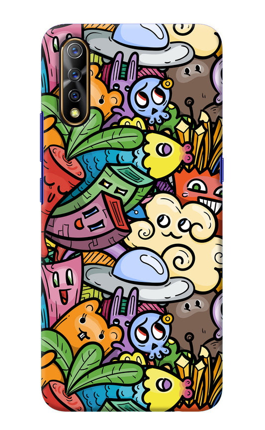 Veggie Doodle Vivo S1/Z1x Back Cover