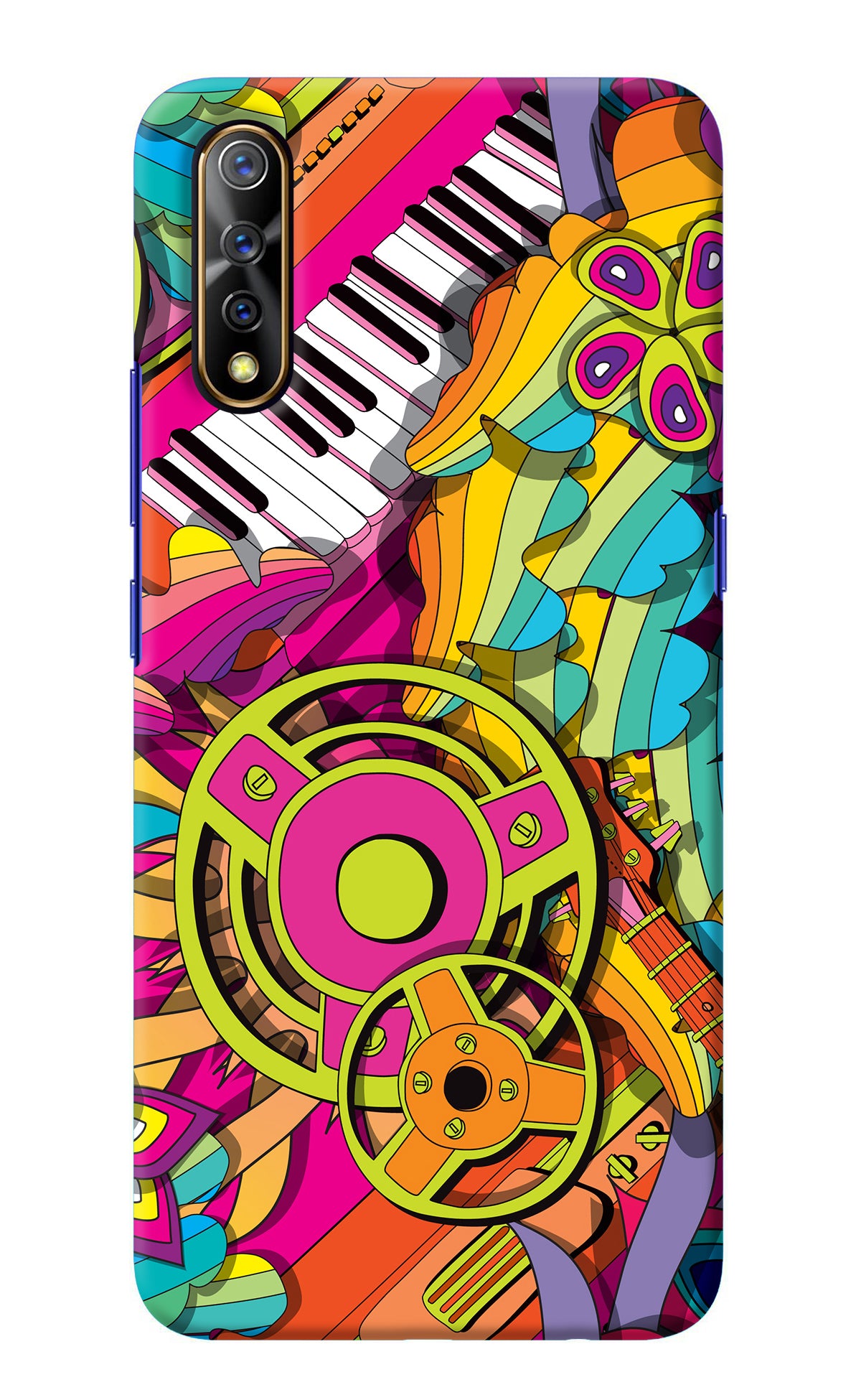 Music Doodle Vivo S1/Z1x Back Cover