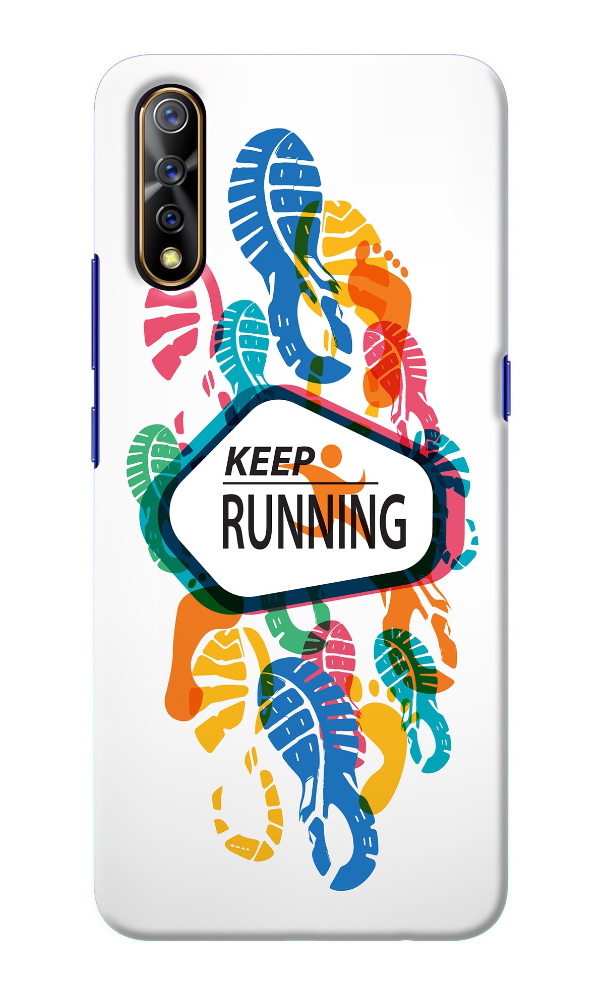 Keep Running Vivo S1/Z1x Back Cover