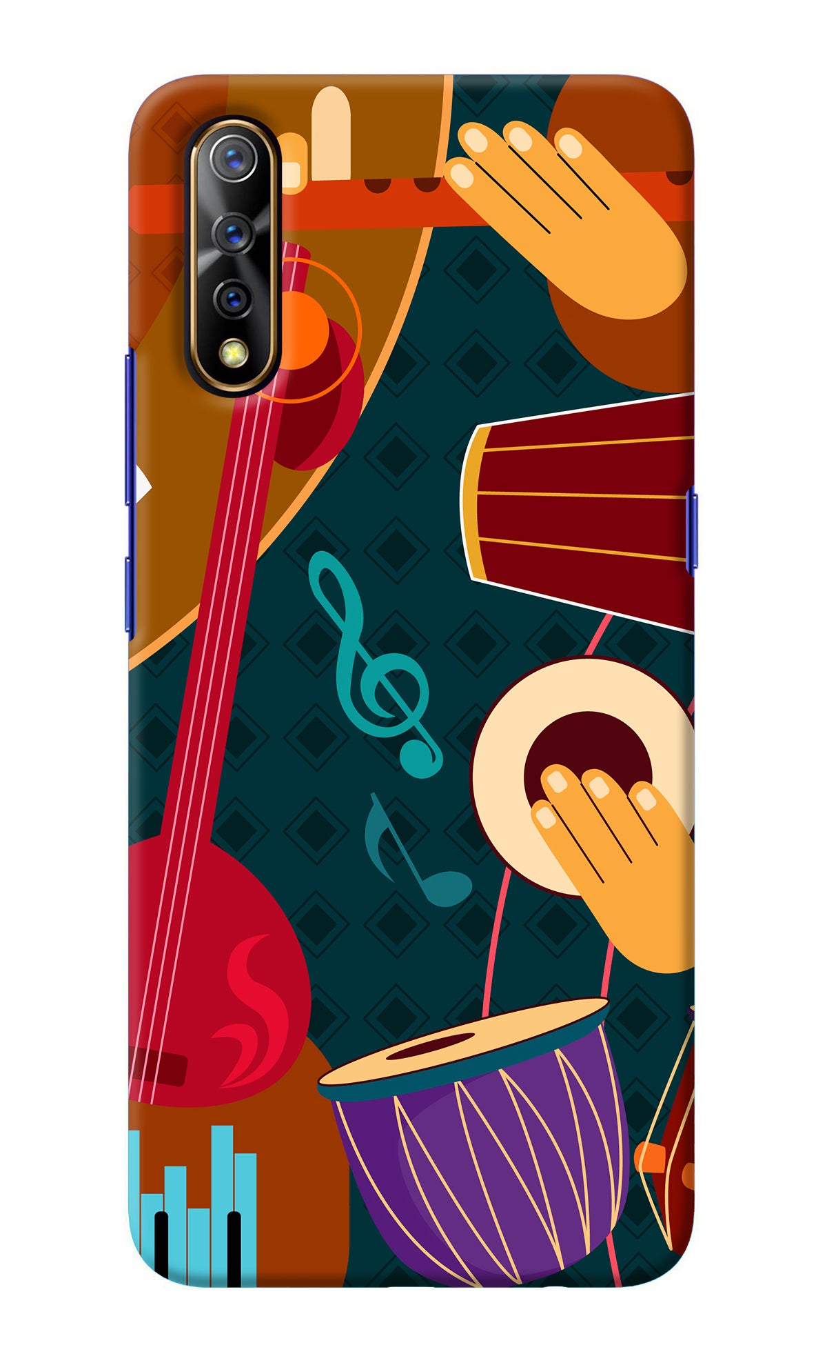 Music Instrument Vivo S1/Z1x Back Cover