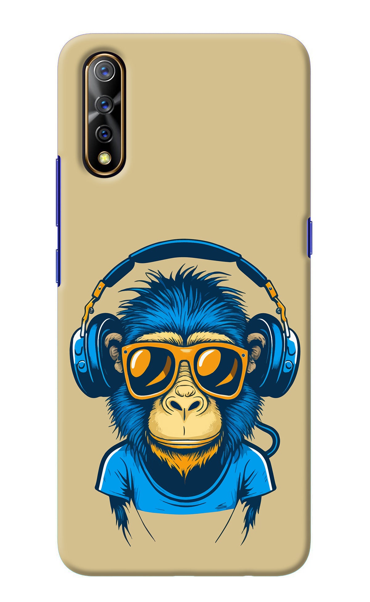 Monkey Headphone Vivo S1/Z1x Back Cover