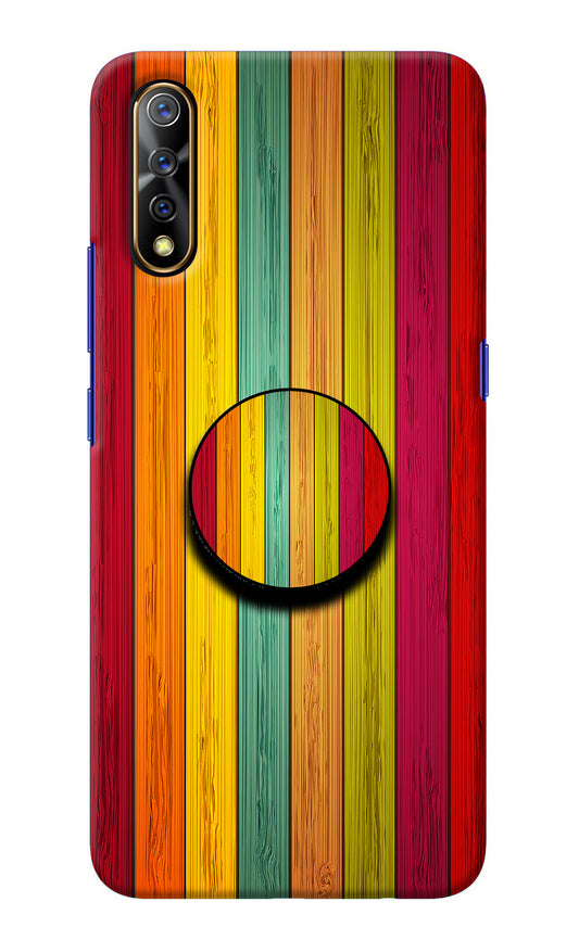 Multicolor Wooden Vivo S1/Z1x Pop Case