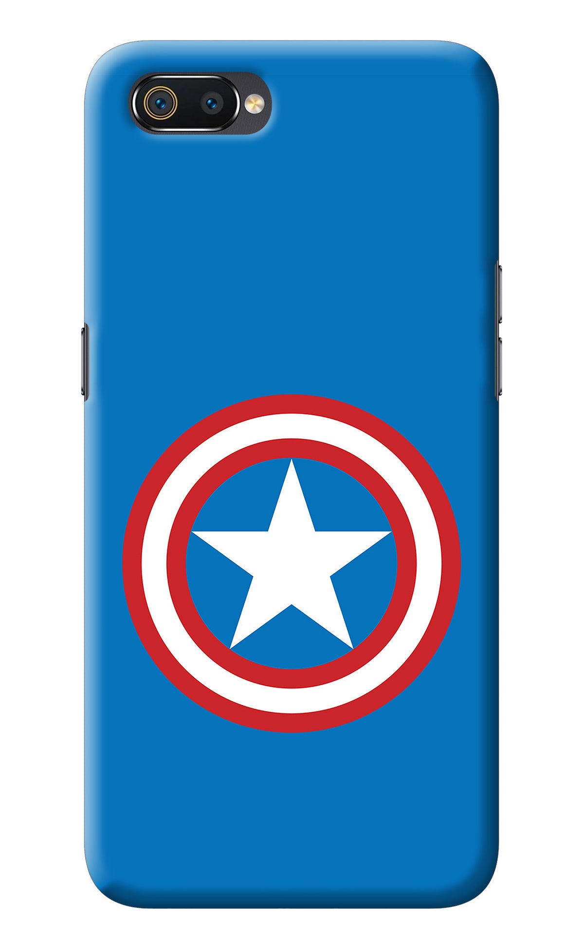 Captain America Logo Realme C2 Back Cover