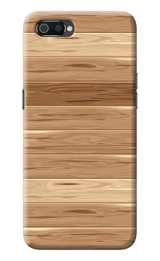 Wooden Vector Realme C2 Back Cover