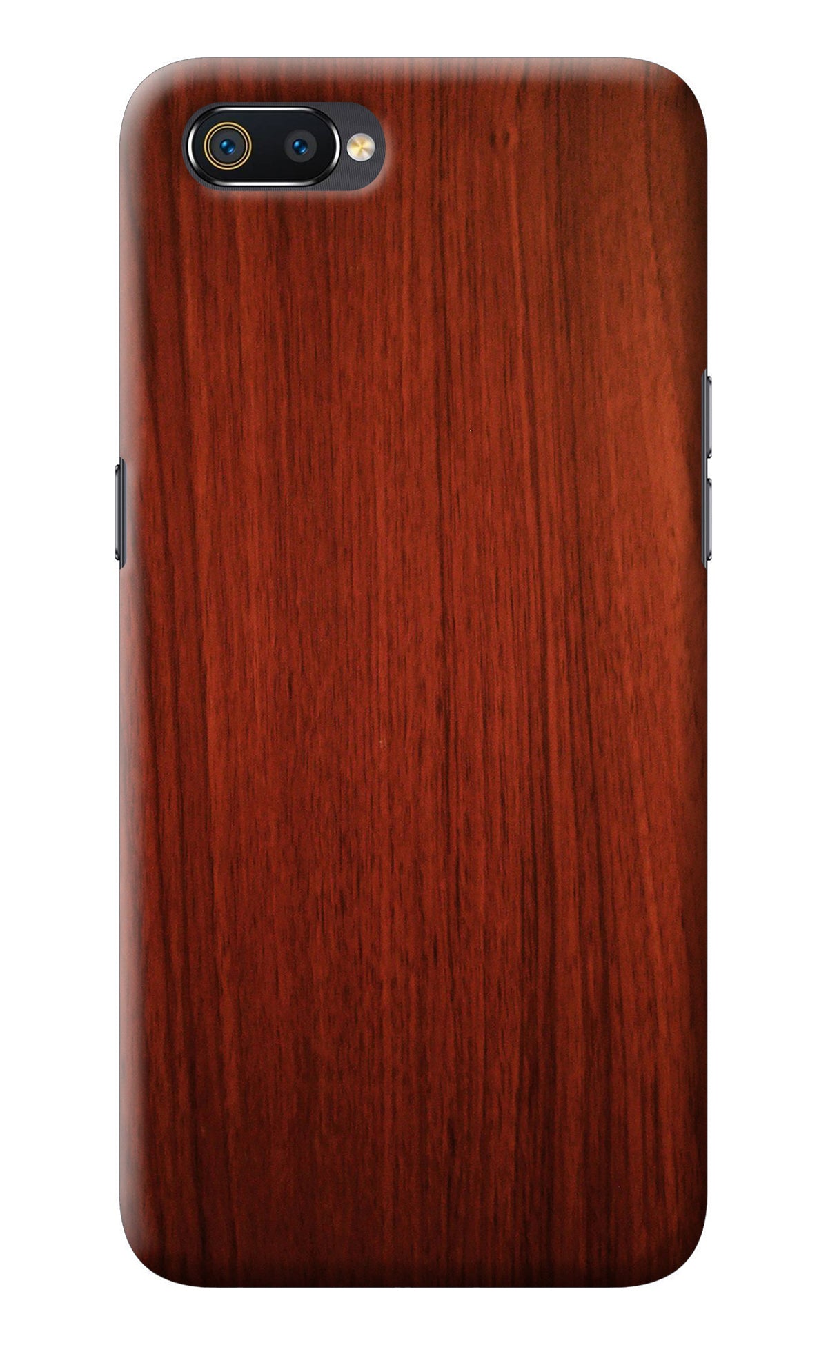 Wooden Plain Pattern Realme C2 Back Cover