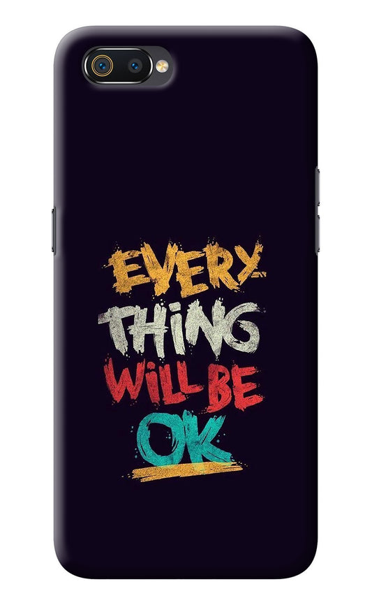 Everything Will Be Ok Realme C2 Back Cover
