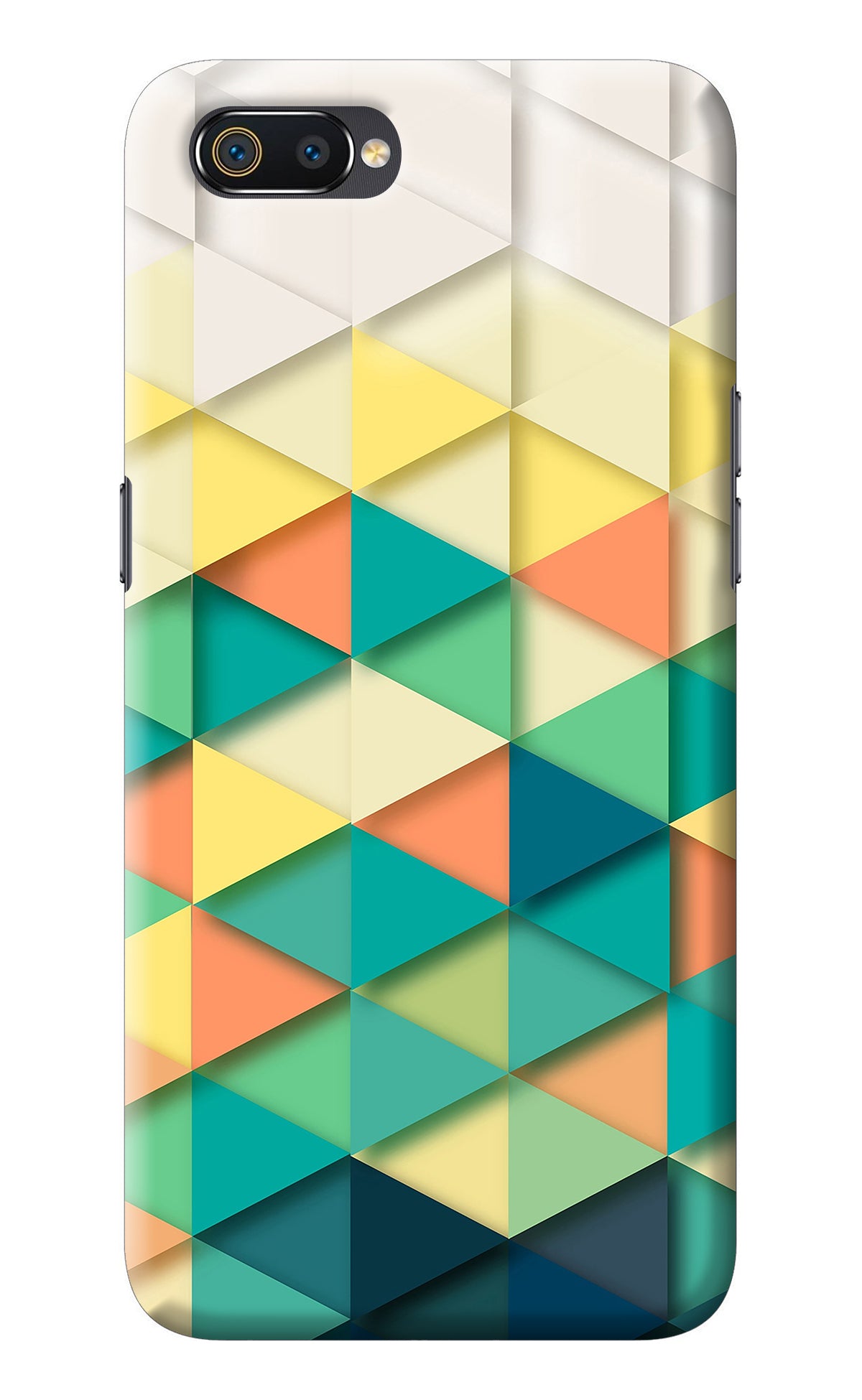 Abstract Realme C2 Back Cover