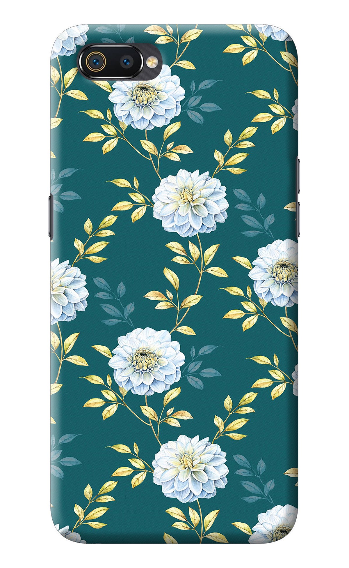 Flowers Realme C2 Back Cover