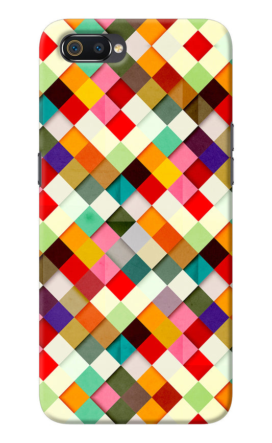 Geometric Abstract Colorful Realme C2 Back Cover