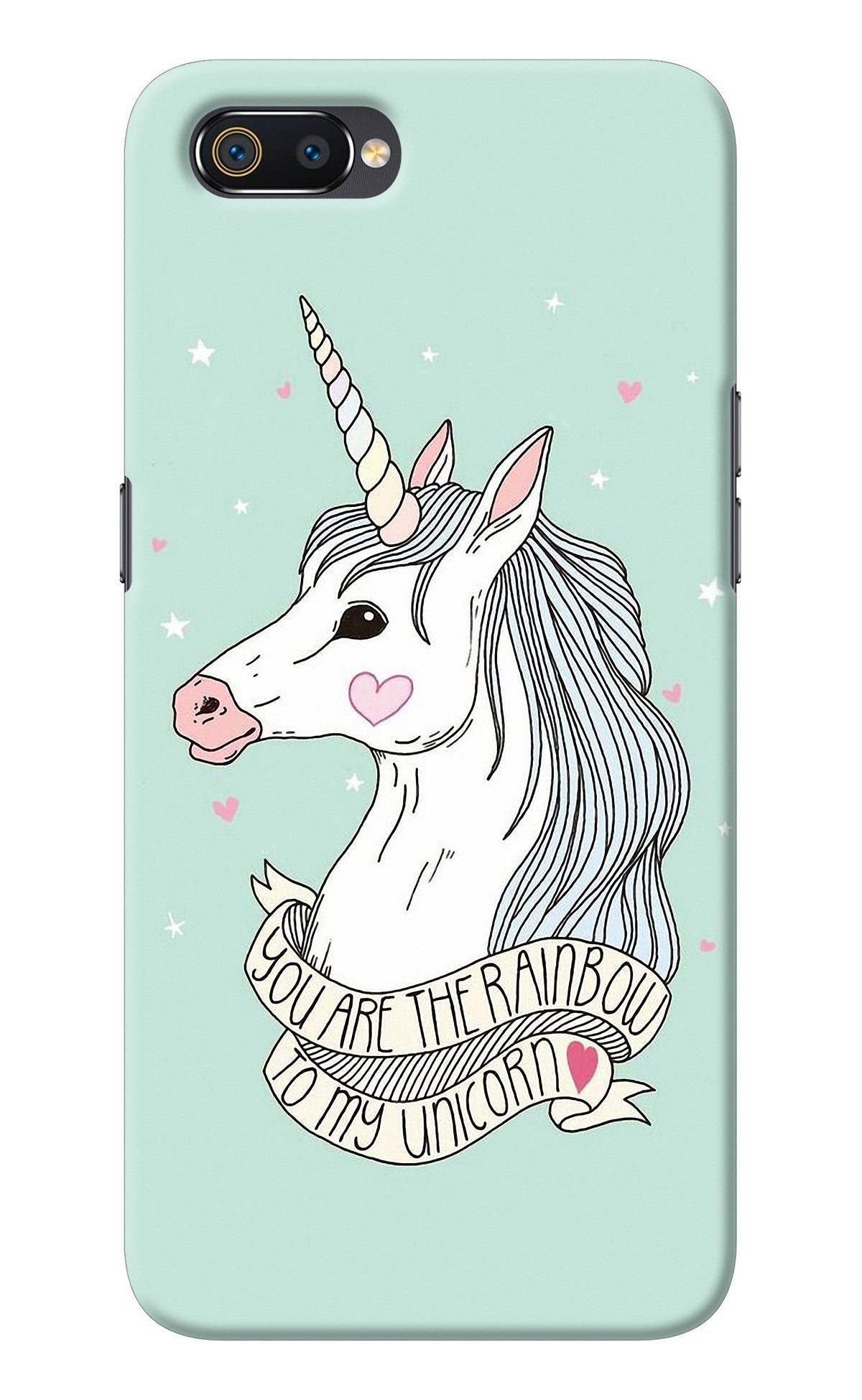 Unicorn Wallpaper Realme C2 Back Cover