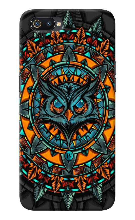 Angry Owl Art Realme C2 Back Cover