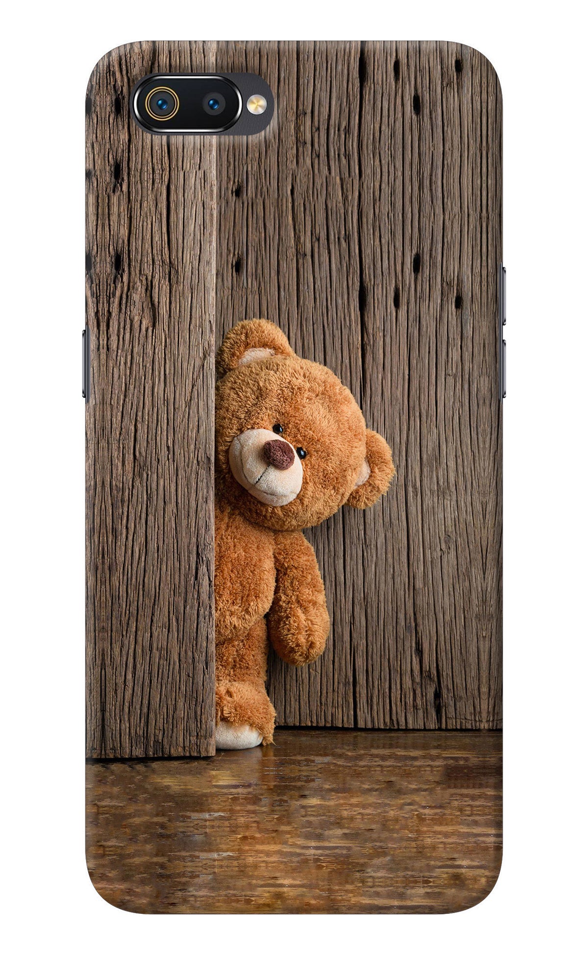 Teddy Wooden Realme C2 Back Cover