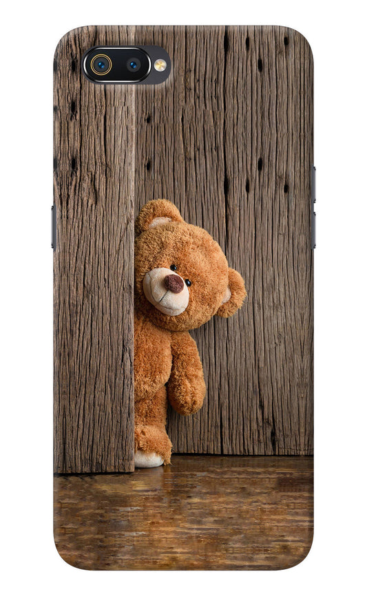 Teddy Wooden Realme C2 Back Cover