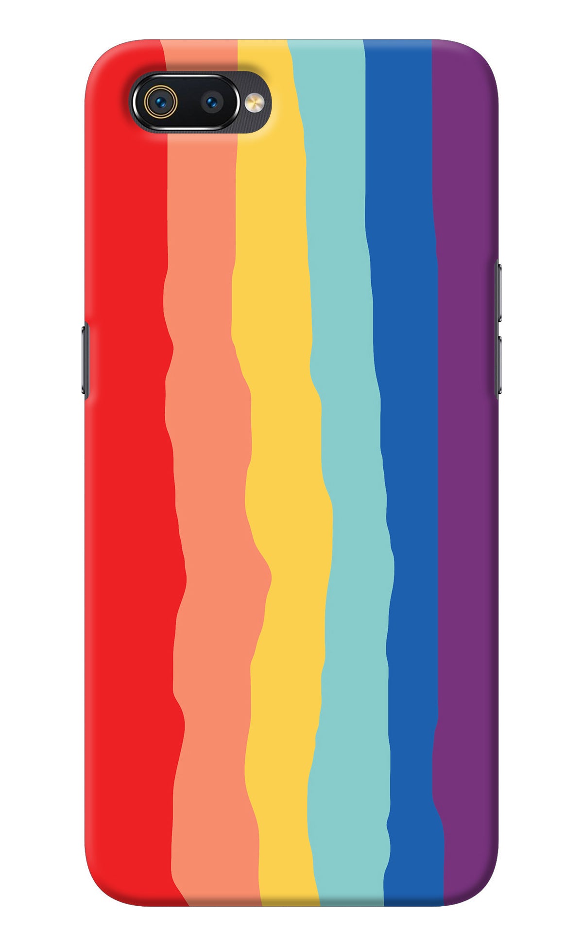 Rainbow Realme C2 Back Cover