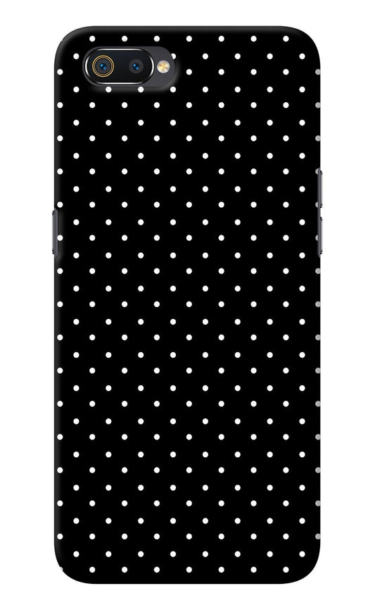 White Dots Realme C2 Back Cover