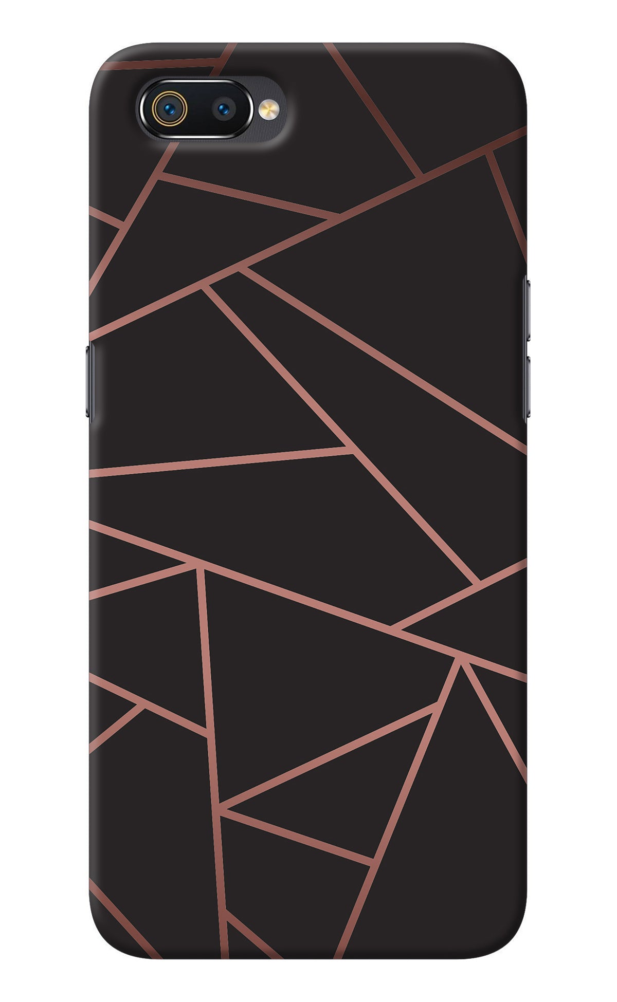 Geometric Pattern Realme C2 Back Cover