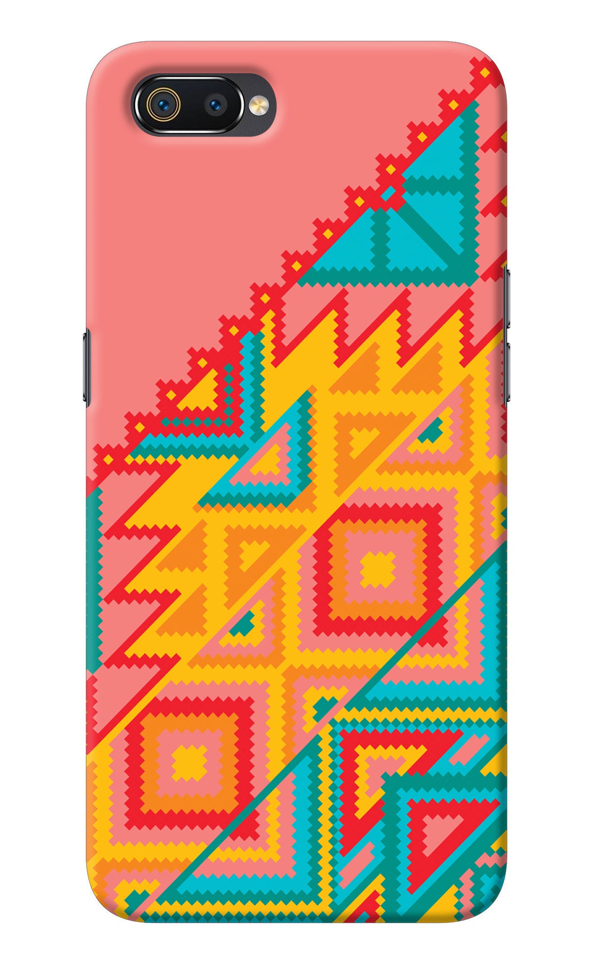 Aztec Tribal Realme C2 Back Cover