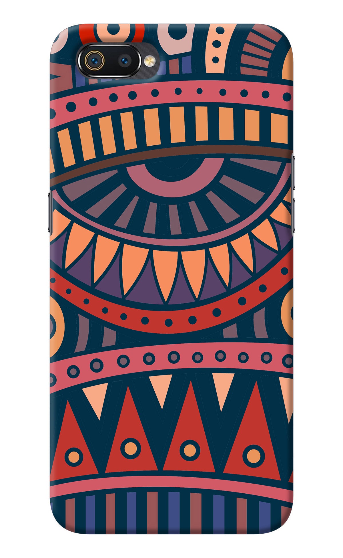 African Culture Design Realme C2 Back Cover