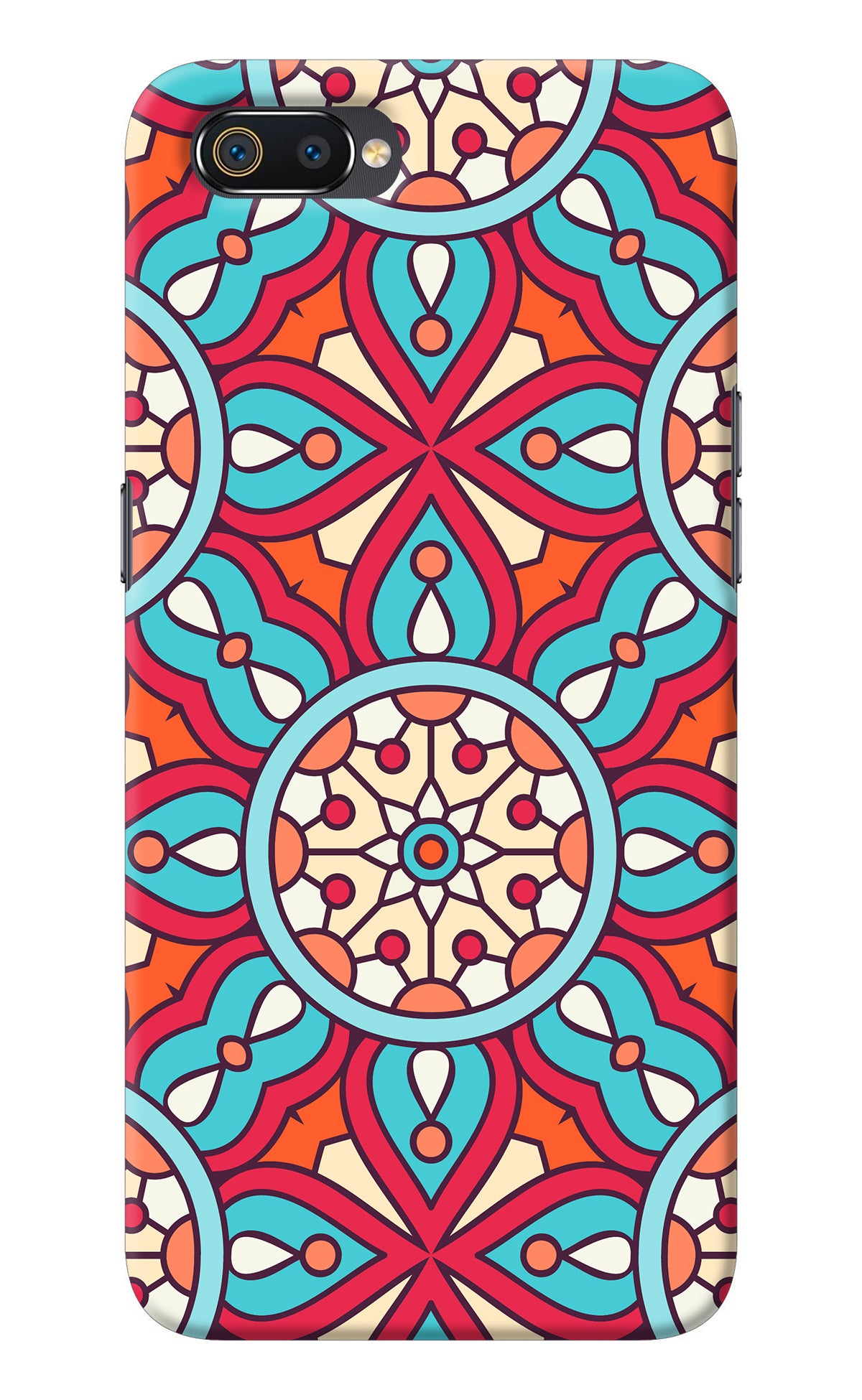 Mandala Geometric Realme C2 Back Cover