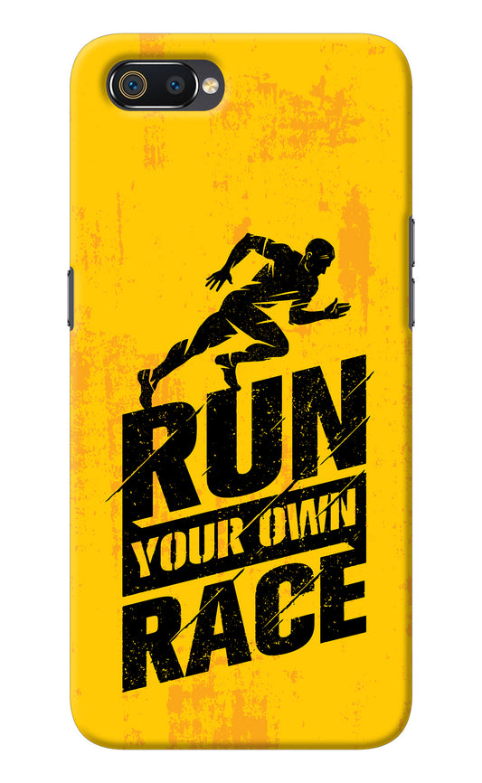 Run Your Own Race Realme C2 Back Cover