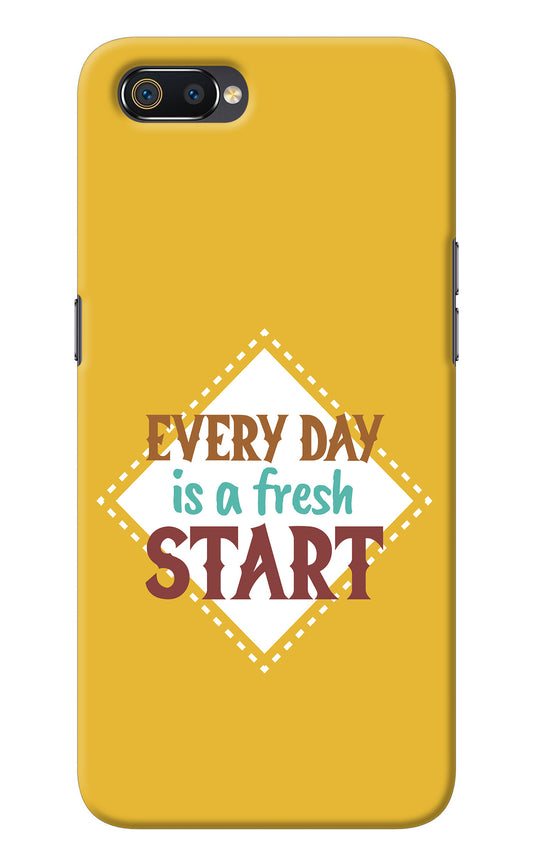 Every day is a Fresh Start Realme C2 Back Cover