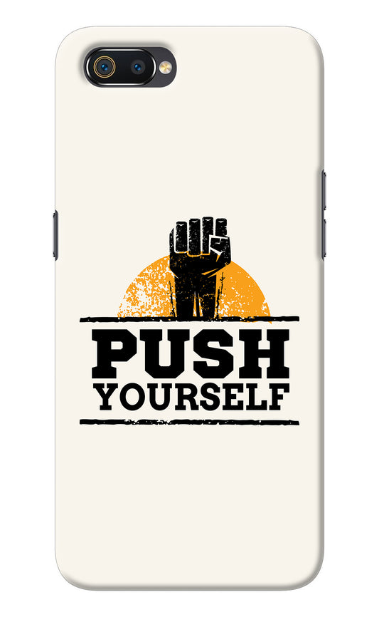 Push Yourself Realme C2 Back Cover