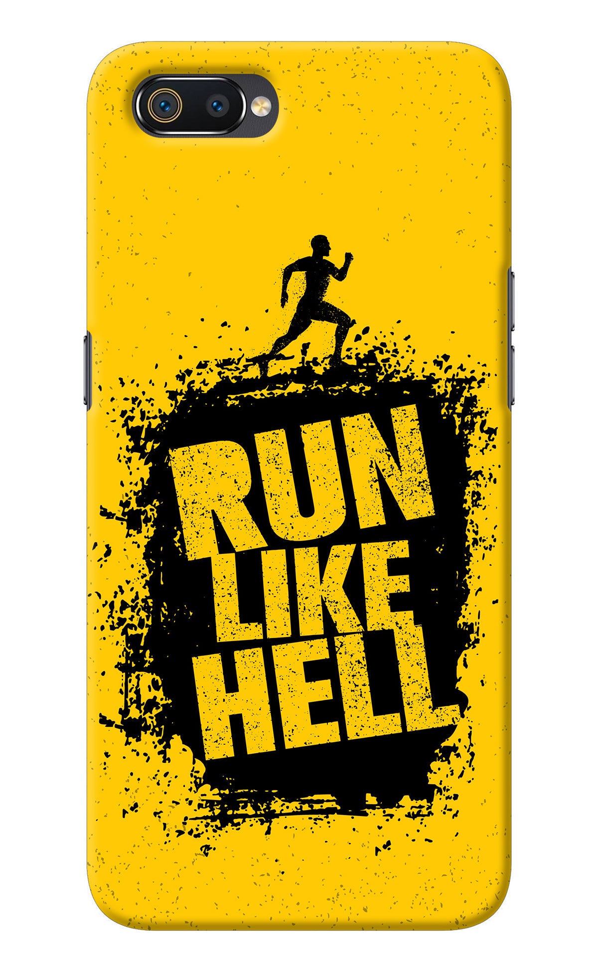 Run Like Hell Realme C2 Back Cover