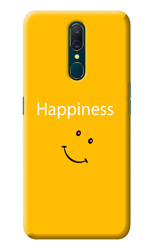 Happiness With Smiley Oppo A9 Back Cover